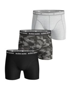 Bjorn Borg 3-Pack Boxers Shadeline Camo Grey | Size: S - XXL | MOQ: 10