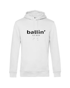 Ballin Basic Hoodie White | Sizes: XS - XXXL | MOQ: 12