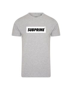 Subprime Block Tee Grey | Sizes: S - XXL | MOQ: 12