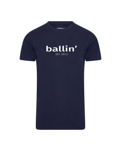 Ballin - Basic Shirt Navy | Sizes: S - XXL | MOQ: 12