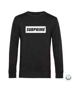 Subprime Block Sweat Black | Sizes: S - XXL | MOQ: 12