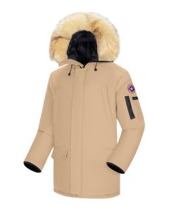 Subprime winterjas Tommy heren taupe | Size: S - XL | MOQ: 10